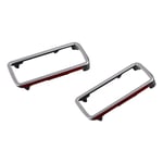 (Hopea)LBQ 2PCS auton perävaunun vetokoukun reikä trimmauskehys Land Rover Defender 90 110 2020-2023 vetokoukun koristetarra kansitarvikkeet