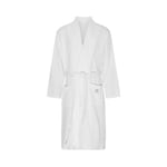 Resteröds Bathrobe Organic Cotton Robe Vit