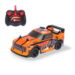 Dickie Toys - RC Auto Track Beast (Orange-Noir) - Voiture télécommandée pour Enfants à partir de 6 Ans avec télécommande (2 canaux FS, 2,4 GHz) et Piles, 15 cm, jusqu'à 6 km/h