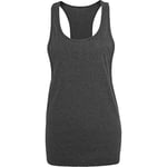 Build Your Brand Ladies Loose Tank T-Shirt Femme, Anthracite, L