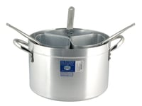 Cocotte Pradini Aluminium Élevé 3 Panneaux 38 CM