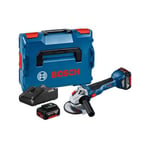 meuleuse GWS 18V-10 bosch 18.0 V 4.0 Ah 2 avec batterie avec coffret