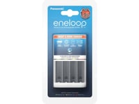 Panasonic Eneloop Bq-Cc55 - Batterilader - (For 4Xaa/Aaa) 4 X Aa-Type - Nimh - 2000 Mah