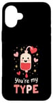 Coque pour iPhone 16 Plus You’re My Type - Funny Blood Bag Valentine’s Day