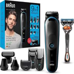 Braun 9-in-1 All-in-One Trimmer Grooming Kit With Gillette Razor, 7 Attachments