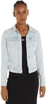 Tommy Jeans Women's VIVIANNE SKN JACKET BH5119 DW0DW17659, Denim Light, L