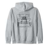 Fordson WOT British WW2 Military Truck Zip Hoodie