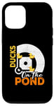 iPhone 12/12 Pro Ducks on the Pond Baseball Field Softball Saying Graphic Case