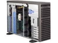 Supermicro CSE-747BTQ-R2K04B, Full Tower, Server, Svart, ATX, EATX, micro ATX, 4U, Nätverk