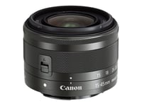 Canon Ef-M - Zoomlins - 15 Mm - 45 Mm - F/3.5-6.3 Is Stm - Canon Ef-M - För Eos Kiss M, Kiss M2, M, M10, M100, M2, M200, M3, M5, M50, M50 Mark Ii, M6, M6 Mark Ii