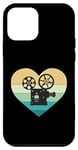 iPhone 12 mini Film Watch Projector Heart Cinema Fan Film Fan I Love Cinema Case