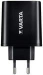 VARTA Chargeur, prise de charge avec 3 ports USB : 1x USB C et 2x USB A, Wall Charger, bloc d'alimentation, adaptateur de charge