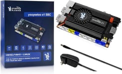 Youyeetoo X1 X86 Ordinateur À Carte Unique¿Un Mini Pc Windows 10/11/Linux 64 Bits Avec Celeron N5105,Prend En Charge Wi-Fi Et Bt En Option,M.2 2280 Nvme Ou Sata Ssd (4 Go De