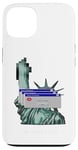 iPhone 13 Cool New York City NYC Statue of Liberty USA Flag Design Case