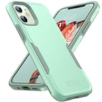 NTG Shockproof Designed for iPhone 11 Case [2 Layer Structure Protection] [Military Grade Anti-Drop] Lightweight Shockproof Protective Phone Case for iPhone 11 6.1 inch, Mint Green