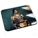 Tapis de souris Michael jackson veste dore live chanteur pop star celebrite