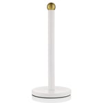 Swan SWKA17521WHTN Gatsby Kitchen Roll Holder, Towel pole, White, One Size