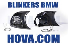 Blinkers Svart BMW 3-Serien E46 Coupe/Cabriolet 2001-2003