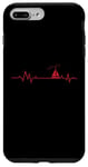 iPhone 7 Plus/8 Plus My Heart beats for Sailing Heart Line Case