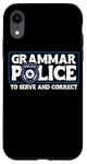 iPhone XR Grammar Police - To Serve And Correct Case