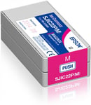 Epson SJIC22P(M) Magenta cartouche d'encre; Epson SJIC22P(M), Magenta, Epson, Epson TM-C3500 Epson TM-C3500 (012), 1 pièce(s)