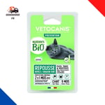 VETOCANIS Anti-Puces Et Anti-Tiques BIO Pour Chat, Formule Naturelle 2 Pipettes