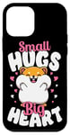 iPhone 12 mini Hamster Small Hugs Big Heart Case