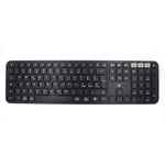 Ewent EW3275 - Clavier sans Fil Multi-Connexion, Clavier sans Fil pour Windows, Mac OSX, iOS et Android, très Longue durée de Vie de la Batterie, avec Disposition QWERTY Italien