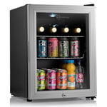 Subcold Beer Fridge 35L | Table-Top Mini Fridge | Super35 LED Silver