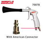 Marflo-Outils de Lavage de Voiture,Tornador Forge Alu Tornado,Type de Tuyau,Livres Secs,Chambre de Voiture,Adaptateurs Européens,Japonais,Américains - Type BT-7007SBA