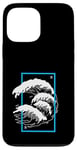 Coque pour iPhone 13 Pro Max Graphique couleur bleu Power Blue