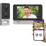 Philips - Visiophone tactile 7 pouces sans fil et connecté - WelcomeEye Wireless 531039 -