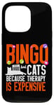 iPhone 13 Pro Bingo Player Cat Bingo And Cats Because Therapy Is Expensive Case