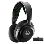 SteelSeries Arctis Nova 5X Casque Gaming Xbox Sans Fil - Haut-parleurs magnétiques néodyme - 100+ profils audio - Batterie 60h - 2,4GHz/BT - Micro ClearCast Gen 2.X - Pour Xbox, PS, PC, Switch, Mobile