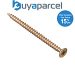 ForgeFix MPS570Y Multi-Purpose Pozi Compatible Screw CSK ST ZYP 5.0 x 70mm Box 1