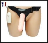 GODE CEINTURE REALISTE VIBRANT AVEC TELECOMMANDE-STRAPON- GODEMICHET-SEX TOY