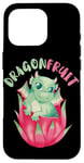 Coque pour iPhone 16 Pro Fruit du dragon drôle fruit tropical exotique pitaya animal