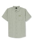 Jack Wolfskin El Dorado T-Shirt pour Homme Chemise, Greenwood Checks, XXL