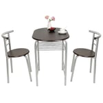 Ensemble table chaise de jardin/cuisine OHMG - Blanc - Contemporain - 2 personnes