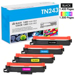 4 Toner Compatible for Brother TN243 HL-L3210CW DCP-L3510CDW MFC-L3770CDW