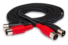 Hosa Dual MIDI-Kabel 1m