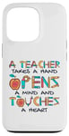 Coque pour iPhone 13 Pro Teacher Takes A Hand Referendar Professeur Pédagogue Professeur