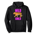 Wild Child Animal RIghts,Animal Leopard Cats Kittens,Zoos Pullover Hoodie