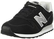 New Balance Men's 373 Sneaker, Black, 6.5 UK