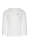 Tee-Shirt&Turtle Sport T-shirts Long-sleeved T-shirts White Lacoste