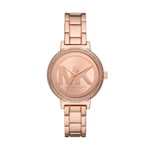 Montre Femme MICHAEL KORS SOFIE MKO1052 Acier Inoxydable Gold Rose Swarovski