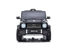 Mobiclinic®, Voiture électrique pour Enfants, Mercedes Benz AMG G63, Télécommande et pédale, Batterie 12V Tout Terrain, MP3, Bluetooth, USB, Lumières et Musique, Jusqu'à 5km/h, +3 Ans, Terrakid