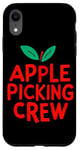 iPhone XR Apple Picking Crew Funny Orchard Harvest Season Fall Autumn Case