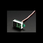 Mini voltmeter 0-99.9 VDC, 3-pols,