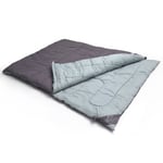 Vango Shangri-La Luxe King Size Sleeping Bag: Shadow Grey | Camping Equipment